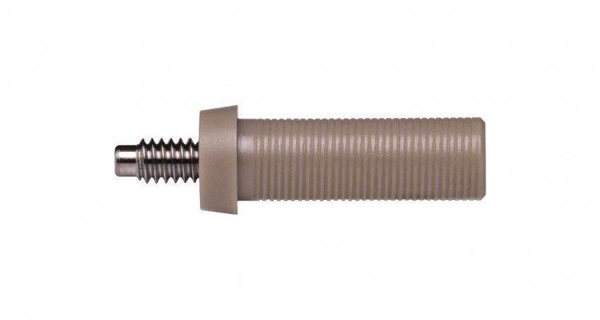 PILAR PROVISIONAL PEEK ANTIRROTACIONAL CON TORNILLO PARA HEX