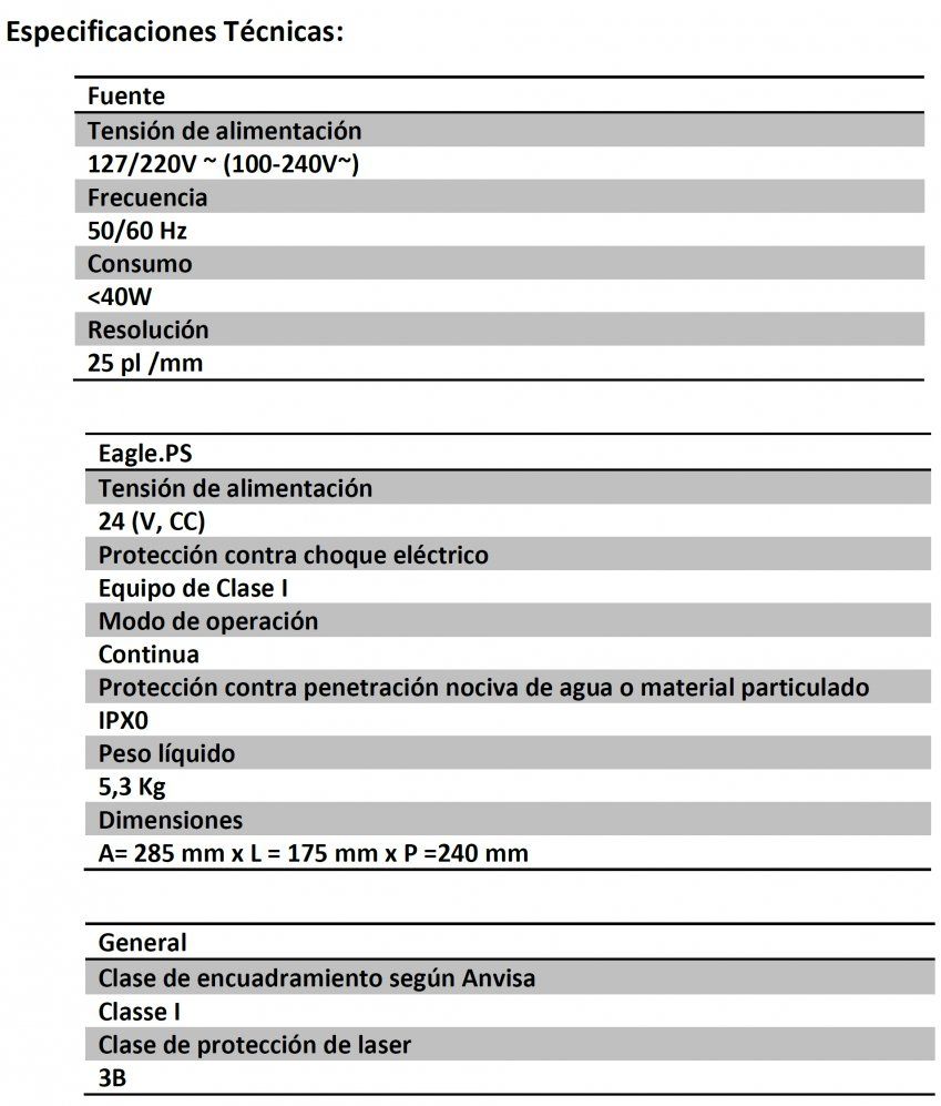 ESPECIFICACIONES TECNICAS