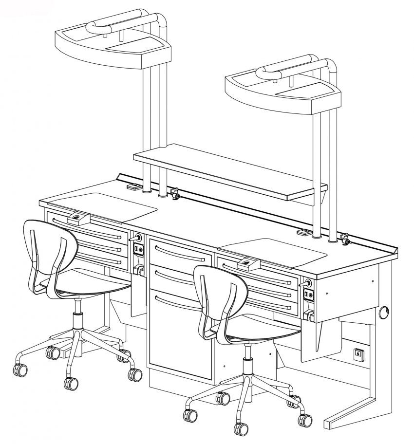 MUEBLE BANCO LABORATORIO