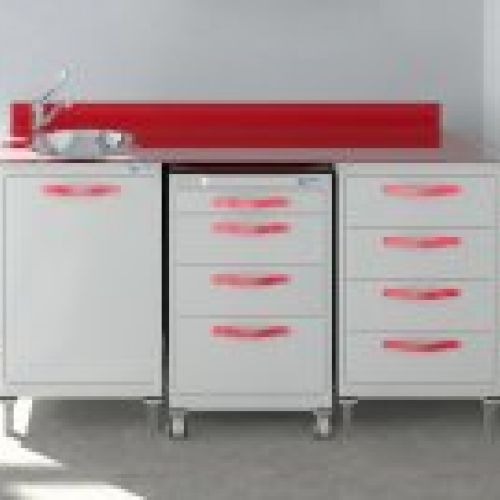 CONJUNTO MUEBLES VIDRIO