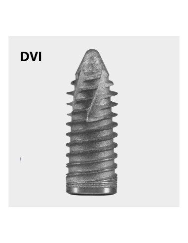 IMPLANTE DE TITANIO DVI CON CONEXIÓN HEXAGONAL INTERNA