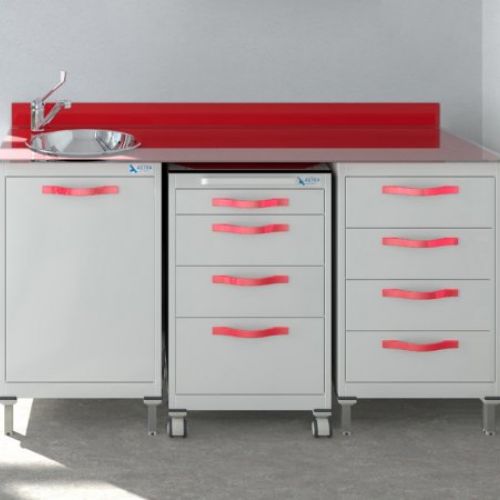 CONJUNTO MUEBLES VIDRIO