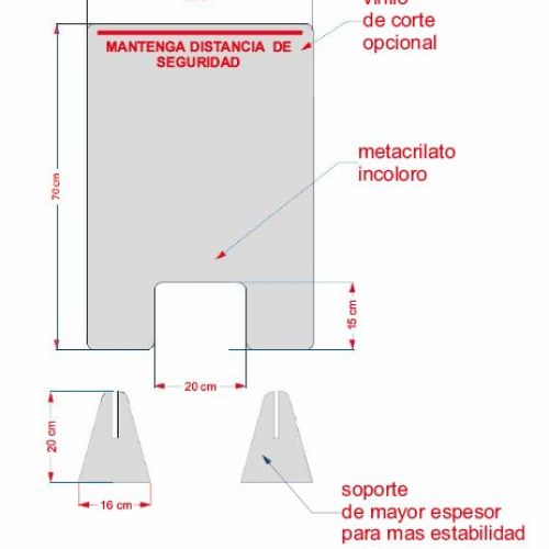 MAMPARAS METACRILATO