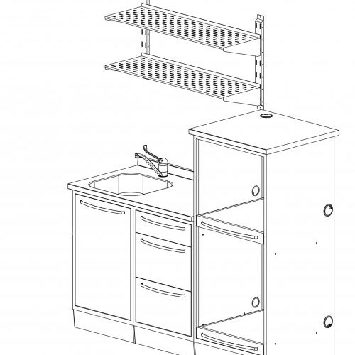 MUEBLE ESTERILIZACION