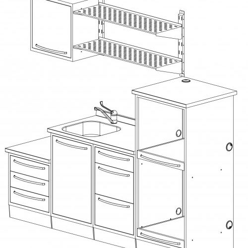 MUEBLE ALIUS ESTERILIZACIÓN